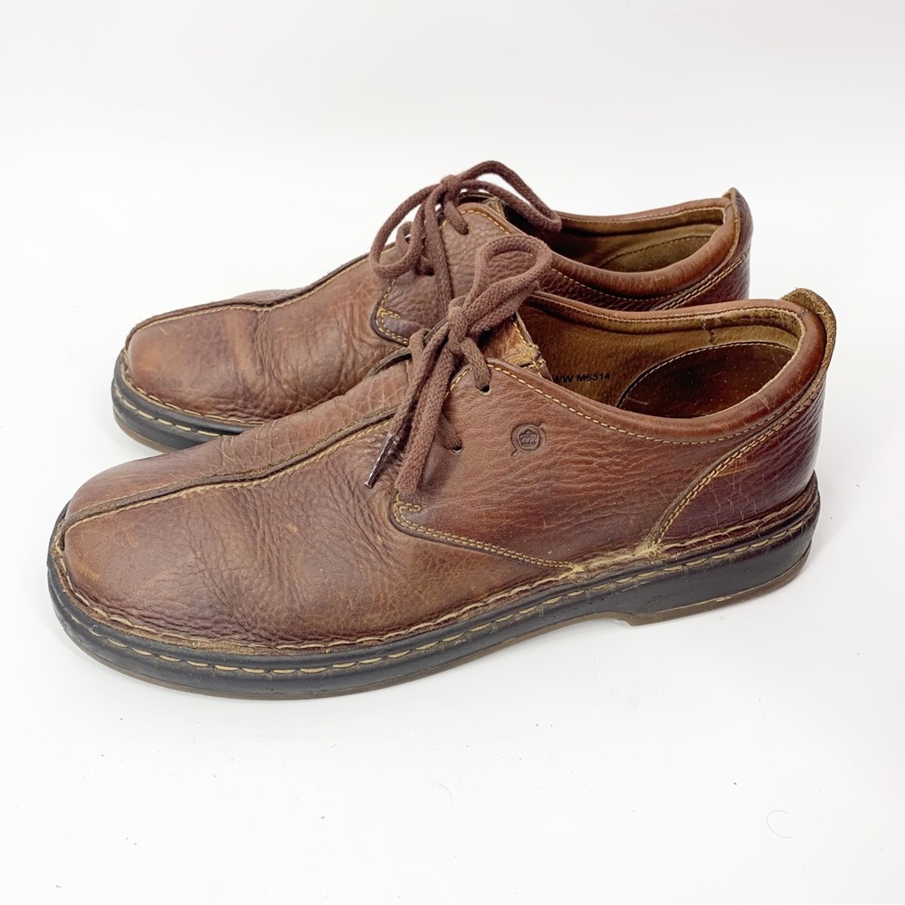 Born M6314 Leather Split Toe Lace Up Oxfords Mens Size 10